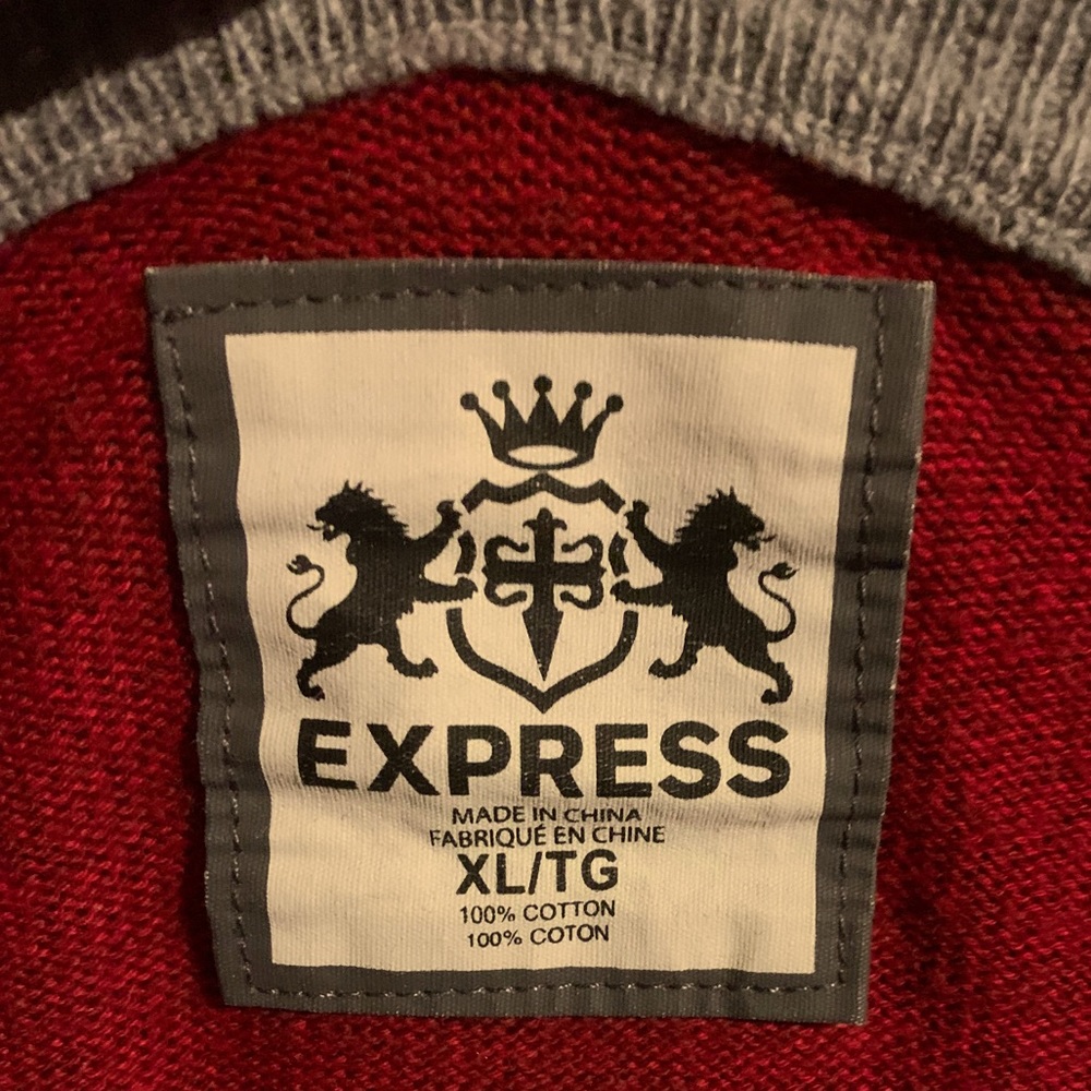MENS EXPRESS LONG SWEATER